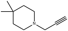 Piperidine, 4,4-dimethyl-1-(2-propyn-1-yl)- Struktur