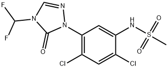 Desmethyl Sulfentrazone Structure
