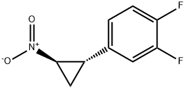 Benzene, 1,2-difluoro-4-[(1S,2R)-2-nitrocyclopropyl]-