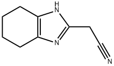 1H-Benzimidazole-2-acetonitrile, 4,5,6,7-tetrahydro- 结构式