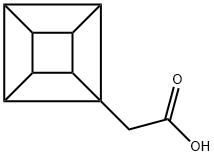 2-(立方烷-1-基)乙酸 结构式
