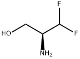 1-Propanol, 2-amino-3,3-difluoro-, (2S)-,1352409-13-2,结构式