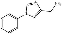 1H-Imidazole-4-methanamine, 1-phenyl-|1H-Imidazole-4-methanamine, 1-phenyl-