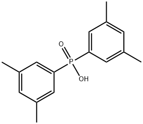 Phosphinic acid, P,P-bis(3,5-dimethylphenyl)- Struktur