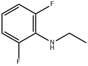 BENZENAMINE, N-ETHYL-2,6-DIFLUORO-, 13800-03-8, 结构式