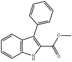 1H-Indole-2-carboxylic acid, 3-phenyl-, methyl ester