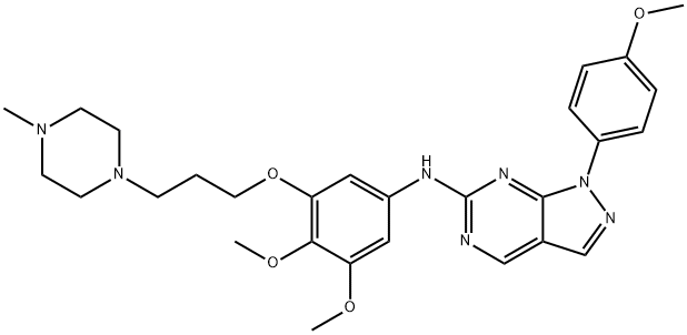 TBK1-IKKε inhibitor II 化学構造式