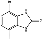 2H-Benzimidazol-2-one, 4-bromo-1,3-dihydro-7-methyl- Structure