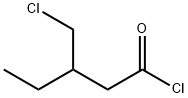 Pentanoyl chloride, 3-(chloromethyl)- Struktur