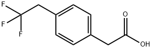 [4-(2,2,2-trifluoroethyl)phenyl]acetic acid Structure