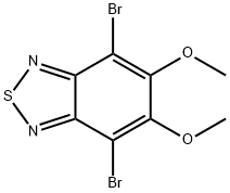 IN1699, 4,7-二溴-5,6-二甲氧基苯并[C][1,2,5]噻二唑, 1415601-55-6, 结构式