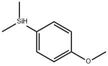 Benzene, 1-(dimethylsilyl)-4-methoxy- 结构式