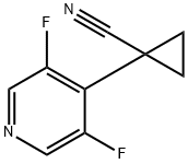 1433906-89-8 1-(3,5-二氟吡啶-4-基)环丙烷-1-甲腈