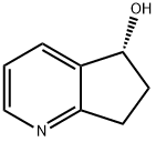 5H-Cyclopenta[b]pyridin-5-ol, 6,7-dihydro-, (5R)- Structure