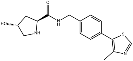 1448189-45-4 (2S,4R)-4-羟基-N-(4-(4-甲基噻唑-5-基)苄基)吡咯烷-2-甲酰胺