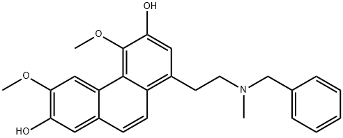 2,6-Phenanthrenediol, 3,5-dimethoxy-8-[2-[methyl(phenylmethyl)amino]ethyl]-