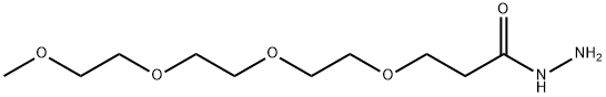 m-PEG4-Hydrazide Structure