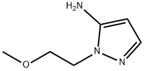 1-(2-甲氧基乙基)-1H-吡唑-5-胺,144991-37-7,结构式