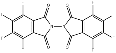 Oktafluorbisphthalimid 结构式