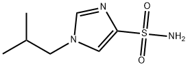 1-(2-methylpropyl)-1H-imidazole-4-sulfonamide Struktur