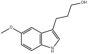 1H-Indole-3-propanol, 5-methoxy- Structure