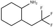 Cyclohexanamine, 2-(2,2,2-trifluoroethyl)- Structure