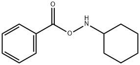 Cyclohexanamine, N-(benzoyloxy)- Struktur