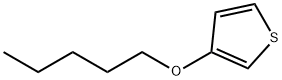 3-ペントキシチオフェン 化学構造式