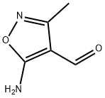 5-氨基-3-甲基异噁唑-4-甲醛 结构式