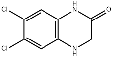 2(1H)-Quinoxalinone, 6,7-dichloro-3,4-dihydro-,153505-40-9,结构式