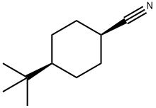 4α-tert-Butylcyclohexane-1α-carbonitrile Struktur