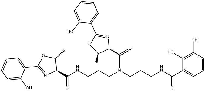 vulnibactin Structure