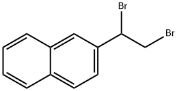 Naphthalene, 2-(1,2-dibromoethyl)- Structure