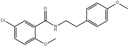 Benzamide, 5-chloro-2-methoxy-N-[2-(4-methoxyphenyl)ethyl]-
