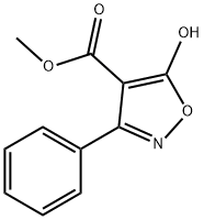 4-Isoxazolecarboxylicacid,5-hydroxy-3-phenyl-(8CI) Structure