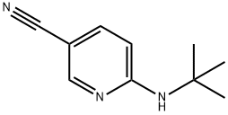 6-叔丁氨基烟腈, 160017-02-7, 结构式