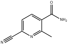3-Pyridinecarboxamide,6-cyano-2-methyl-(9CI) Structure
