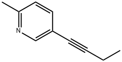 5-(but-1-yn-1-yl)-2-methylpyridine(WXC08793) 化学構造式