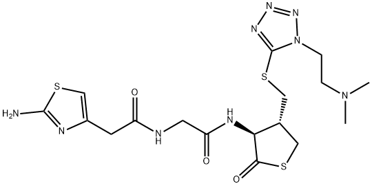头孢替安杂质6, 1628441-02-0, 结构式
