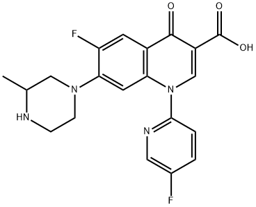 Fandofloxacin,164151-00-2,结构式