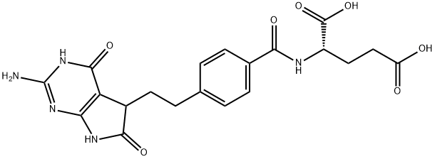 Pemetrexed disodium Ketone impurity 化学構造式