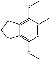 1,3-Benzodioxole, 4,7-dimethoxy-5-methyl- 结构式