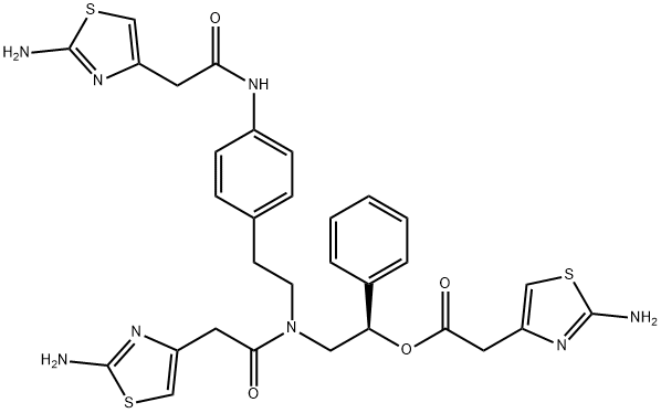 Mirabegron Impurity 17 化学構造式