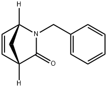 (1R,4S)-2-Benzyl-2-azabicyclo-5-hepten-3-one 结构式