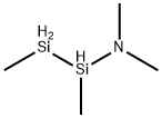 N,N,1,2-TETRAMETHYLDISILANAMINE) 化学構造式