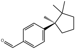 イソ-クパレナール 化学構造式