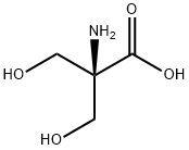 Serine, 2-(hydroxymethyl)- Structure