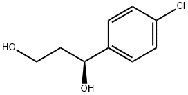 1,3-Propanediol, 1-(4-chlorophenyl)-, (1S)- Struktur