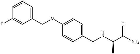 沙芬酰胺对映异构体, 174756-44-6, 结构式