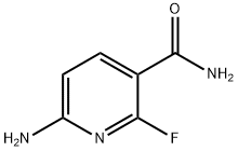 3-Pyridinecarboxamide,6-amino-2-fluoro-(9CI) Structure